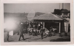 Photo Originale Cinéma Tournage D'un Film De Lucien BAROU à JUAN Les PINS 8 Avril 1936 Bar Canard Antibes - Professions