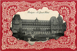 Houlgate * Le Grand Hôtel * Cpa Gaufrée Embossed - Houlgate