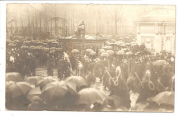 - 2401 -   BRUXELLES  Photo Carte Funerailles Comtes De Flandre Née Marie Von Hohenzollen - Sigmarigen 1912 - Fêtes, événements