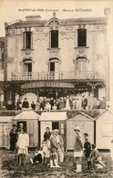 St Aubin Sur Mer * Devanture Le Bazar MERIEL Mériel * Commerce Magasin * Cabines De Bain - Saint Aubin