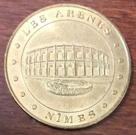 30 NÎMES LES ARÈNES N°2 MDP 2017 MEDAILLE SOUVENIR MONNAIE DE PARIS JETON TOURISTIQUE MEDALS COINS TOKENS - 2017