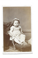 BEAUNE - ZELIE LABOUREAU A 2 ANS 1/2 - CDV PHOTO COCHEY - Personnes Identifiées