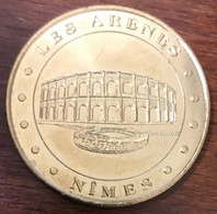 30 NÎMES LES ARÈNES N°2 MDP 2016 MEDAILLE SOUVENIR MONNAIE DE PARIS JETON TOURISTIQUE MEDALS COINS TOKENS - 2016