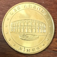 30 NÎMES LES ARÈNES N°2 MEDAILLE SOUVENIR MONNAIE DE PARIS 2014 JETON TOURISTIQUE MEDALS COINS TOKENS - 2014