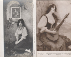 Salon 1907 Et 1914 GRAZIELLA Et MIGNON PAR HORTENSE RICHARD ND N°2025 N°7541 - Malerei & Gemälde