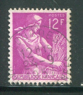 FRANCE-Y&T N°1116- Oblitéré (très Belle Oblitération!!!) - 1957-1959 Oogst