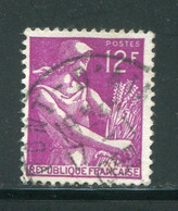 FRANCE-Y&T N°1116- Oblitéré (très Belle Oblitération!!!) - 1957-1959 Reaper