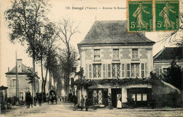 Dangé * Avenue St Romain * Boulangerie * Villageois - Dange Saint Romain