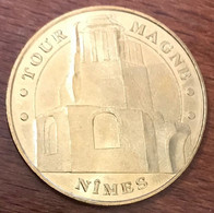 30 NÎMES LA TOUR MAGNE MDP 2016 MEDAILLE SOUVENIR MONNAIE DE PARIS JETON TOURISTIQUE MEDALS COINS TOKENS - 2016