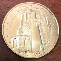 30 NÎMES LA TOUR MAGNE MDP 2019 MEDAILLE SOUVENIR MONNAIE DE PARIS JETON TOURISTIQUE MEDALS COINS TOKENS - 2019