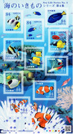 Japan - 2020 - Sea Life Series No. 4 - Mint Self-adhesive Stamp Booklet - Ungebraucht