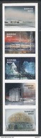 Sweden 2017. Facit # 3188-3192. Akvareller Av Lars Lerin - Strip Of 5 From Booklet SH101. MNH (**) - Neufs