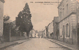 GUEMENE-PENFAO. - Rue De La Poste. Carte RARE - Guémené-Penfao