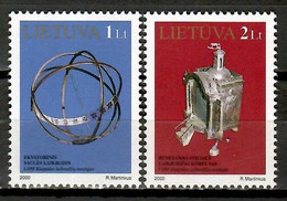 Lithuania 2000 Lituania / Clocks MNH Relojes Wache / Kd19  36-51 - Horlogerie