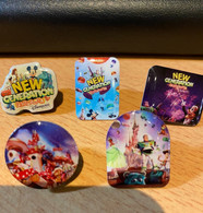 5 Pins Walt Disney/Pixar - Disney