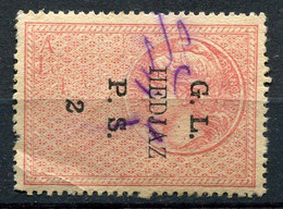 GRAND LIBAN TIMBRE FISCAL " G. L. HEDJAZ  P. S. 2 " OBLITERE - Used Stamps