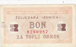 BOSNIEN  -  BON ZA TOPLI OBROK  --  ZELJEZARA ZENICA  -  COAL MINE, MINE DE CHARBON, KOHLENGRUBE - Bosnie-Herzegovine