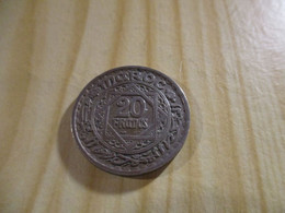 Maroc - 20 Francs Mohammed V 1947.N°1698. - Marruecos