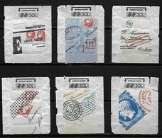 Emballage SUCRE - Papier Protection- SOL - Générale Sucrière - Thème La Poste - Timbres Taxe Cachet à Date OR - 1 - Autres & Non Classés