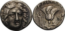 ISLANDS Off CARIA, Rhodes. Circa 205-190 BC. Silver Drachm  (ZMC55/D1-1) - Greek