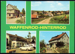 E6730  Waffenrod Hinterrod - HO Gaststätte Park Cafe Und Bergfrieden - Bild Und Heimat Reichenbach - Hildburghausen