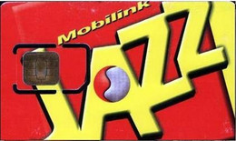 PAKISTAN GSM Card : GJA02 JAZZ Mobilink (red) JAZZ Big MINT - Pakistan