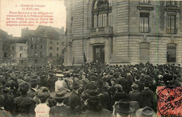 Limoges * Les Grèves Du 17 Avril 1905 * Devant La Préfecture - Limoges