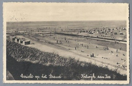 NL.- KATWIJK AAN ZEE. Gezicht Op Het Strand. Uitwatering. 1934. - R.U. No. 34. - Katwijk (aan Zee)