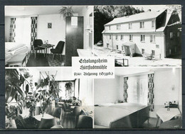 (04199) Erholungsheim Hüttstadtmühle 9341 Ansprung (Erzgeb.) - Mbk. S/w - Beschrieben - Marienberg