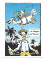 CPM Ile De La Réunion Culture Folklore Humour Illustrateur Maintenant Je Commence à Voir Voler Dodo Et Margouillat... - Autres & Non Classés