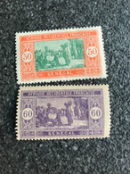 SENEGAL:1922-26 TIMBRES N° 82,83  Neuf* - Nuovi