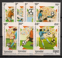Kampuchea - 1989 - N°Yv. 857 à 863 - Football World Cup Italia 90 - Neuf Luxe ** / MNH / Postfrisch - Kampuchea