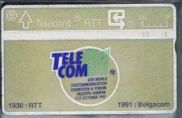 BELGIO -  TELECOMMUNICATIONS EXH., GENEVE     -  USED -  RIF. 9209 - Altri & Non Classificati