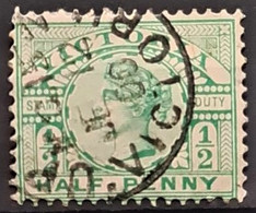 VICTORIA 1899 - Canceled - Sc# 180 - 0.5d - Used Stamps