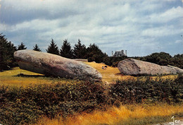 GF-LOCMARIAQUER-Quiberon-56-Morbihan-Multi-Vues-Mégalithes-Menhir-Flamme Philatélique Carnac- GRAND FORMAT - Locmariaquer