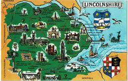 Lincolnshire   Map - Lincoln