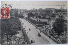 75 - PARIS ( 18e)  - Vue Générale Du Pont Caulincourt Et Du Cimetière Montmartre - District 18