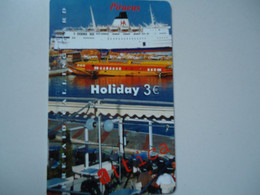 GREECE  USED PREPAID CARDS  MONUMENTS LADSCAPES   PORT - Kultur