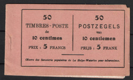 Carnet A 15 B  **  Complet, Verso : 1015  Coin écorné - 1907-1941 Alte [A]