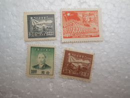 STAMP, Timbres CHINE.. Mao Tsé-toung.. Sun Yat-sen 1949..Train & Postal - Nordostchina 1946-48