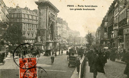 PARIS - Porte Saint-Denis, Animée - Les Grands Boulevards - Arrondissement: 14