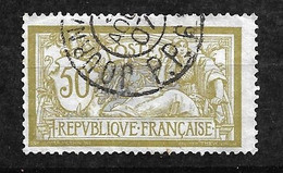 France  N° 120 Variété Ocre Et Gris  Oblitéré  Journaux Aoüt 1907  B/TB       - Periódicos