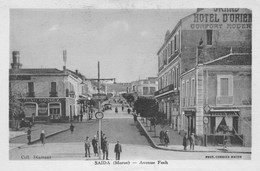 Algérie - SAÏDA - Avenue Foch - Grand Hôtel D'Orient - Saida