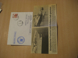 SS ROYAL ODYSSEY Cruise Ship Cover Paquebot PIRAEUS Livorno Ferrovia 1983 Cancel ITALY GREECE + Image - Lettres & Documents