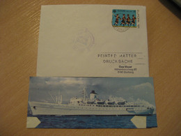 K MASTER MTS ORION 1233 Cruise Ship Cover Paquebot 1981 Cancel GREECE + Image - Storia Postale