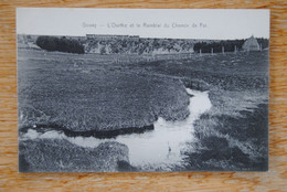 3858/ GOUVY - L'Ourthe Et Le Remblai Du Chemin De Fer- Train Ligne Vers Born- - Gouvy