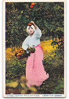 CPA Corée The Pick Up Fruit Of Lady - Korea, South