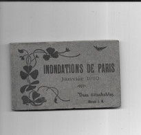11918 - Carnet Inondations De PARIS 1910, Marque J.N. - Überschwemmung 1910