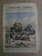 # DOMENICA DEL CORRIERE N 41 / 1941 TOBRUK / CARABINIERI / FRONTE RUSSO / GALILEO GALILEI - Primeras Ediciones