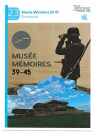 Tout Commence En Finistère - Plougonvelin (29) Musee Memoires De La Guerre 39 - 45 ( Carte Fiche N°23 - 2017 ) - Plougonvelin